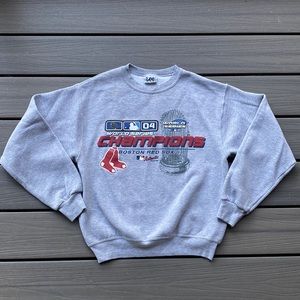 Lee Sport 2004 Boston Red Sox World Series Champions Sweater